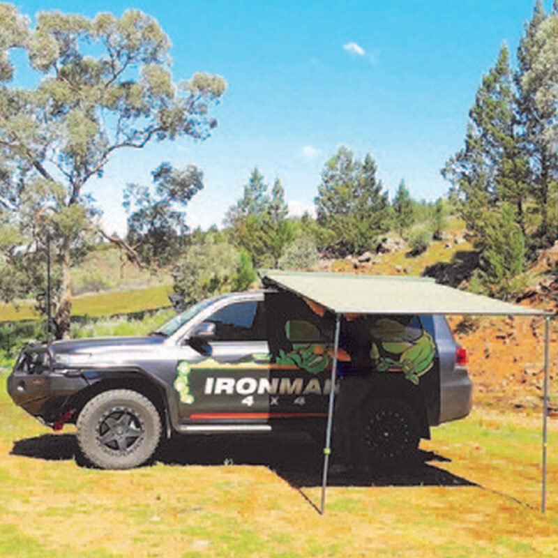 Ironman Instant Awning 2.5m (L) x 2,5m (Out) (Inc. Brackets)