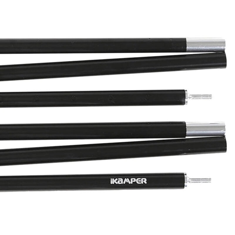 iKamper Venster- en deurstangenset l Skycamp 3.0 / Mini / X-Cover 2.0 - zwart