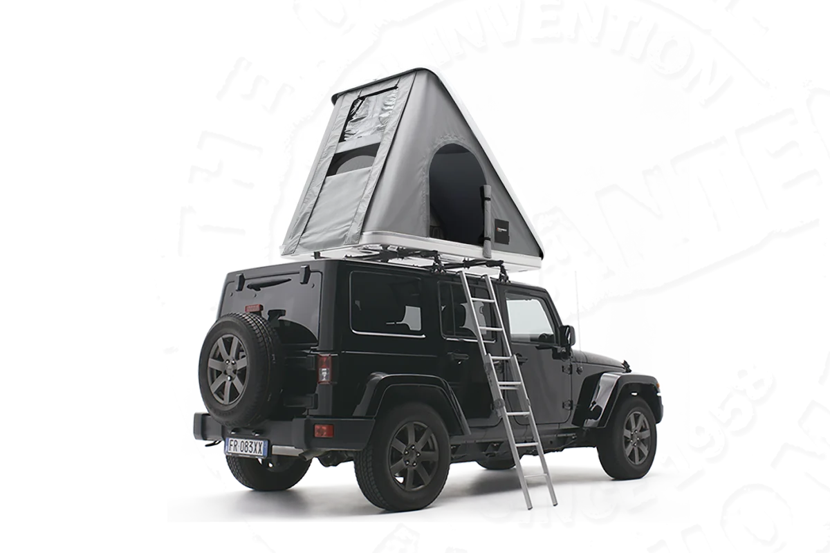 Dachzelt Columbus Variant Columbus Roof Tent Autohome Columbus Variant  Medium X-Long White Shell/Gray,