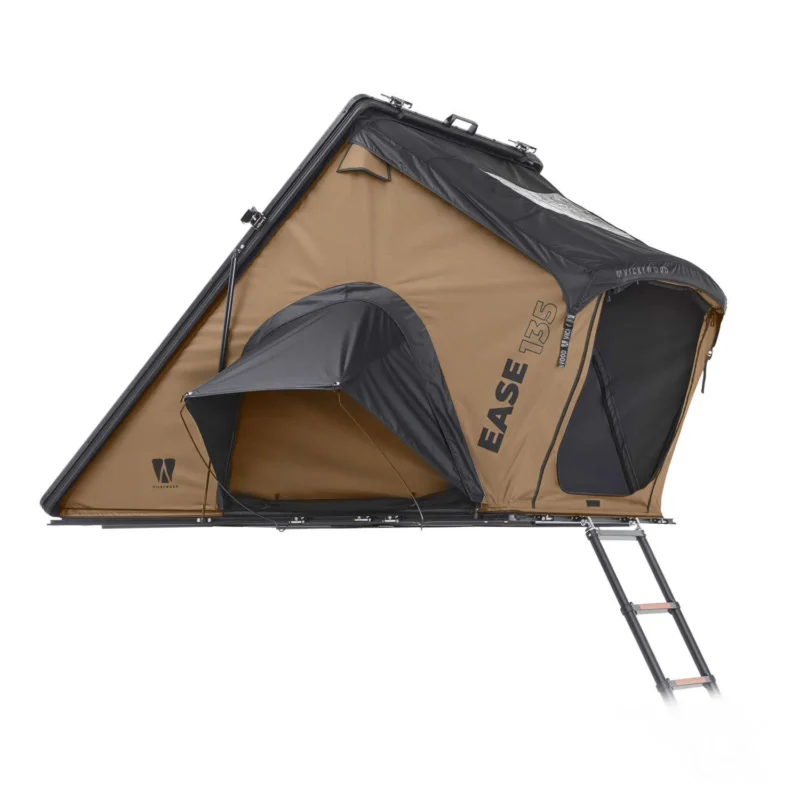 Vickywood CUMARU EASE 135 Aluminium Hard Shell Daktent goudbruin
