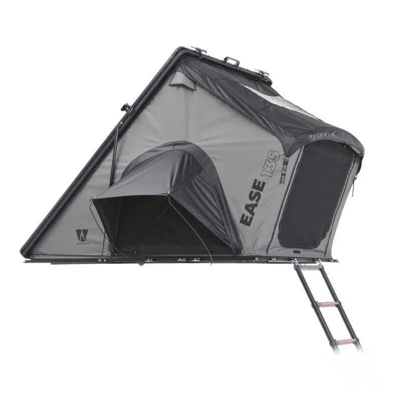 Vickywood CUMARU EASE 135 Aluminium Hard Shell Daktent grijs
