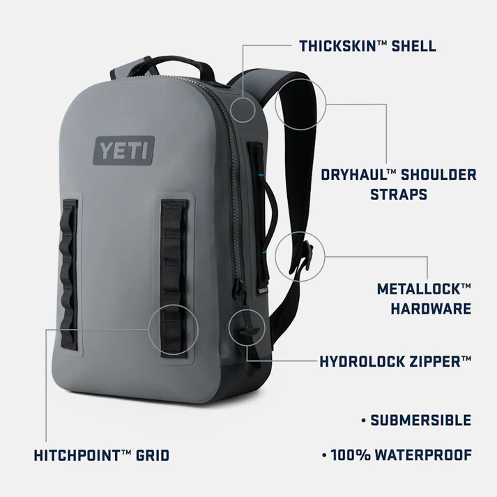 YETI Panga 28 Waterdichte Rugzak Tan - Afbeelding 8